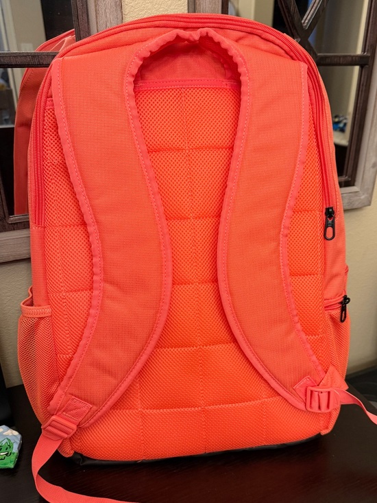 nike brasilia 7 xl backpack orange Medium  CPEG Zippered main compartment New Nike Brasilia Large School